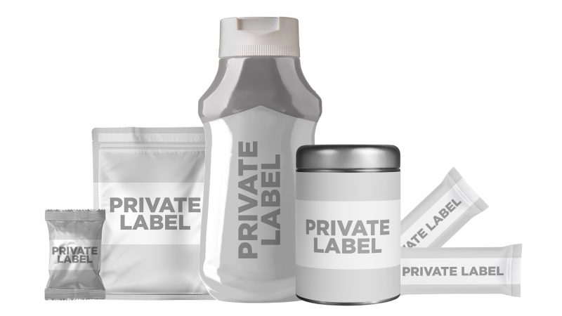 private label alkline bottled water